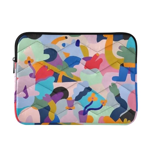 Laptop-Schutzhülle, 33-35,6 cm, niedlich, Camouflage, Reise-Laptop-Tasche, Handtasche für Laptop von Amooorous