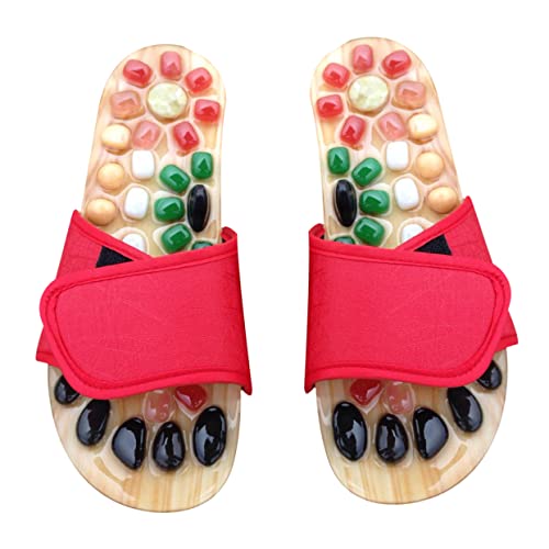 Amosfun Für Männer Massageschuhe Sandalen Für Die Reflexzonenmassage Akupressur-ohrringe Fußmassage Hausschuhe Massage-sandalen Akupunkturpunkt-felsenpantoffeln Sommer Werkzeug Amosfun Für Männer Massageschuhe Sandalen Für Die Reflexzonenmassage Akupressur-ohrringe Fußmassage Hausschuhe Massage-sandalen Akupunkturpunkt-felsenpantoffeln Sommer Werkzeug von Amosfun