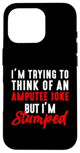 Amputierter Humor Witz Bein Arm Lustig Erholung Hülle für iPhone 16 Pro von Amputee Amputation Survivor Warrior Designs