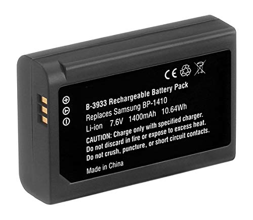 Amsahr Digital Replacement Camera and Camcorder Battery for Samsung IA-BP1410, WB2200F von Amsahr