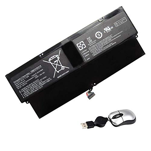 amsahr AAPLPN6AR-05 Ersatz Batterie mit Mini Optical Maus Schwarz von Amsahr