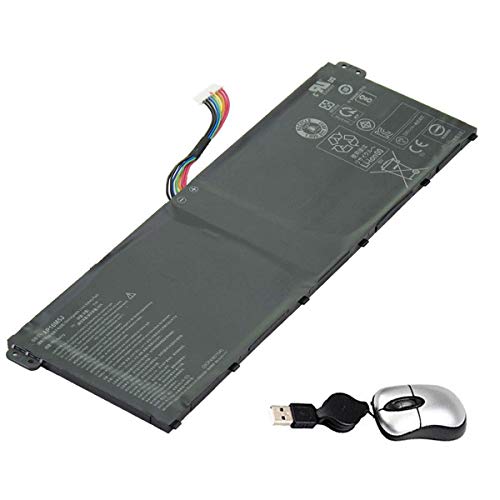 amsahr AP16M5J-05 Ersatz Batterie mit Mini Optical Maus Schwarz von Amsahr