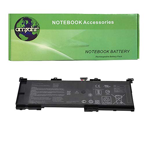 amsahr C41N1531-03 Ersatz Batterie für Asus GL502VS-1A (15.2V, 4020MAH, 62WH) schwarz von Amsahr