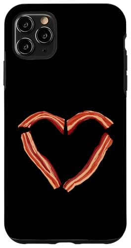 Hülle für iPhone 11 Pro Max Bacon Love von Amy Hadden