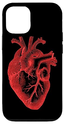 Hülle für iPhone 12/12 Pro Anatomisches Herz, das Liebe verbreitet Valentin geschenk von Anatomical Hearts Co.