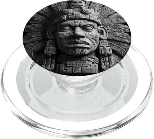 Azteken Maya-Krieger Kulturerbe indigene Vorfahren PopSockets PopGrip für MagSafe von Ancient Arts