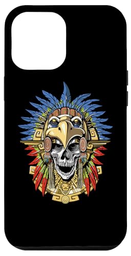 Hülle für iPhone 13 Pro Max Aztekische Schädel Adler Krieger Maske Mythologie von Ancient Aztec Mayan Mythology Clothing