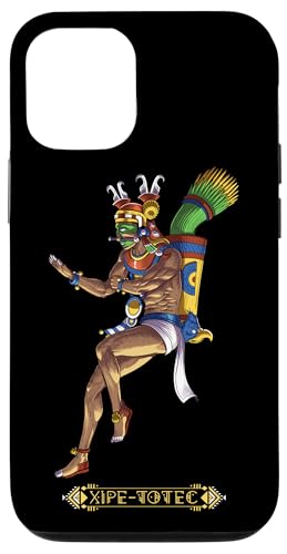 Hülle für iPhone 14 Pro Xipe Totec Aztekische Mythologie Gott alte Maya Zivilisation von Ancient Aztec Mayan Mythology Clothing