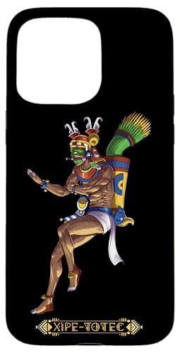 Hülle für iPhone 15 Pro Max Xipe Totec Aztekische Mythologie Gott alte Maya Zivilisation von Ancient Aztec Mayan Mythology Clothing