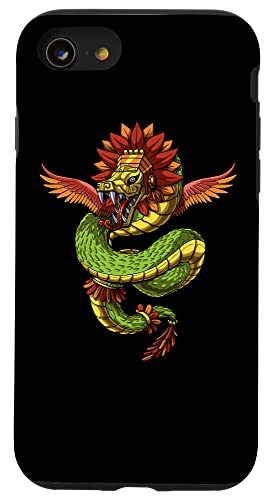 Hülle für iPhone SE (2020) / 7 / 8 Quetzalcoatl Schlange Aztekische Mythologie Gott alte Maya von Ancient Aztec Mayan Mythology Clothing