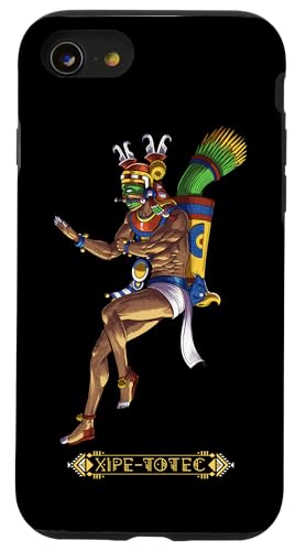 Hülle für iPhone SE (2020) / 7 / 8 Xipe Totec Aztekische Mythologie Gott alte Maya Zivilisation von Ancient Aztec Mayan Mythology Clothing