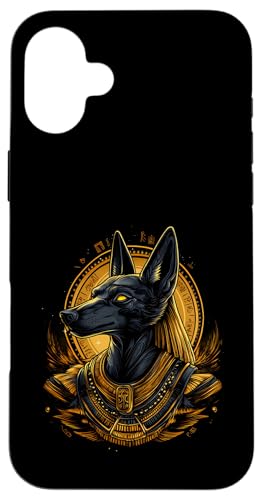 Ägyptischer Gott Ägyptologie Ägypten Mythologie Altes Ägypten Anubis Hülle für iPhone 16 Plus Ägyptischer Gott Ägyptologie Ägypten Mythologie Altes Ägypten Anubis Hülle für iPhone 16 Plus von Ancient Egyptian Gods Mythology