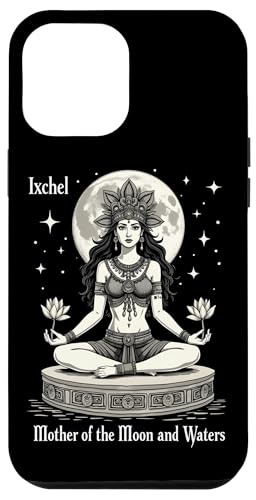 Hülle für iPhone 12 Pro Max Maya-Göttin Ixchel Mutter des Mondes und der Gewässer von Ancient Inca Maya Aztec Boys Girls Men Women Tees