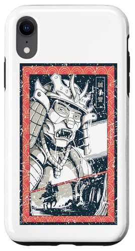 Hülle für iPhone XR Retro Japan Warrior - Japanischer Samurai - Komische japanische Kunst von Ancient Japanese Military Warrior Japan Artworks