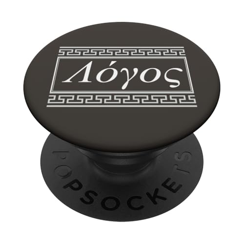 Logos Reason Dialektic Philosophy PopSockets Klebender PopGrip von Ancient Philosophy