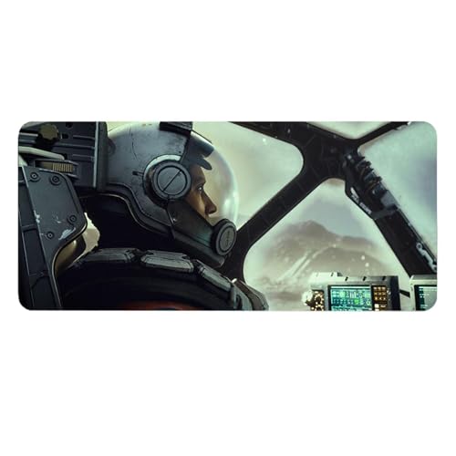 Ancsttu Mousepads für Schreibtisch, Gaming Desk Matte | Nicht-Schlupf-Tischmatte Gummi-Gaming-Pad | Wasserdichte Tastatur -Mousepads erweiterte lange Computerzubehör für Desktop erweitert von Ancsttu