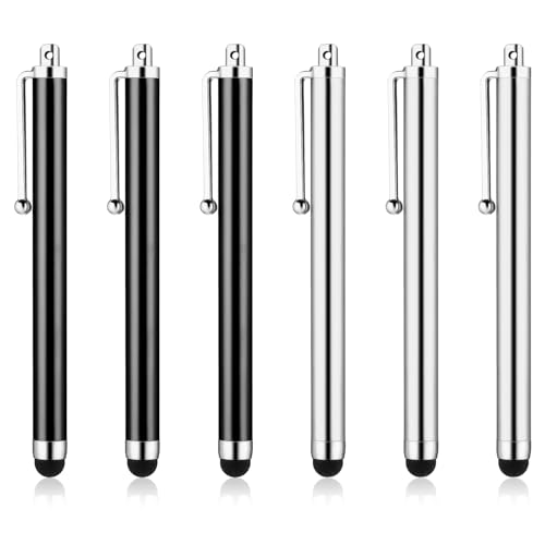 Andibro Stylus Pens für Touchscreens,6 Pcs Universelle Stylus Stift Hochempfindlicher Eingabestifte Handy Stifte Tablet Stift für Smartphones Tablet Kompatibel (C) von Andibro