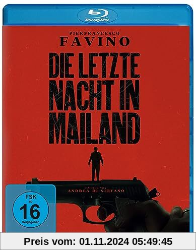 Die letzte Nacht in Mailand [Blu-ray] von Andrea Di Stefano