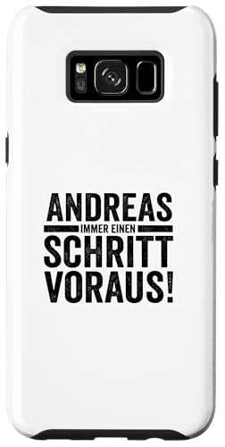 Hülle für Galaxy S8+ Vorname Andreas von Andreas Geschenk