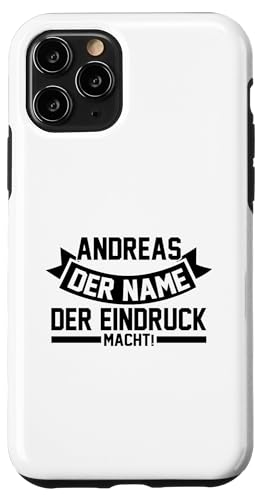 Hülle für iPhone 11 Pro Vorname Andreas von Andreas Geschenk