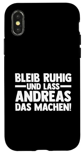 Hülle für iPhone X/XS Vorname Andi Andreas von Andreas Geschenk