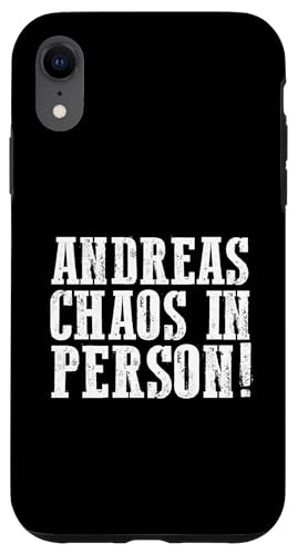 Hülle für iPhone XR Vorname Andi Andreas von Andreas Geschenk