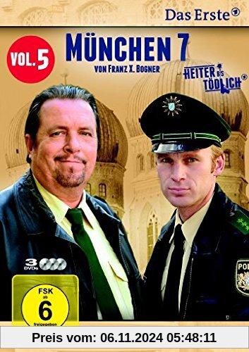 München 7 - Zwei Polizisten und ihre Stadt, Vol. 5 [3 DVDs] von Andreas Giebel