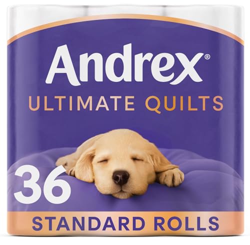 Andrex Supreme Quilts Toilettenpapier, 36 Rollen, 155 sc von Andrex