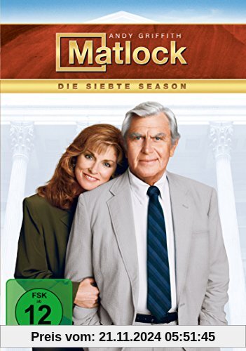 Matlock - Season 7 [5 DVDs] von Andy Griffith