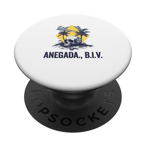 Anegada B.V.I Britische Jungferninseln Souvenir Urlaub PopSockets Klebender PopGrip von Anegada B.V.I British Virgin Islands Reminde