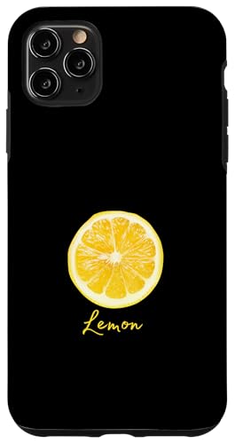 Hülle für iPhone 11 Pro Max Lemon Zitrone 2 von AngeLi Merch