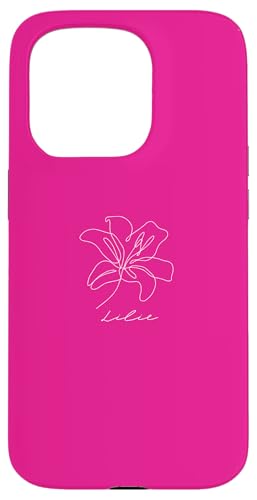 Hülle für iPhone 15 Pro Lilie Lilium II von AngeLi Merch