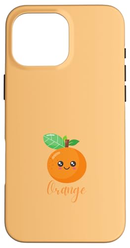 Hülle für iPhone 16 Pro Max Orange Frucht Orange von AngeLi Merch