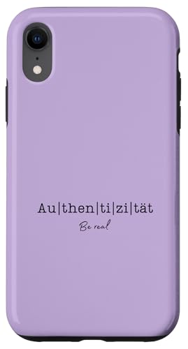 Hülle für iPhone XR Authentizität - Persönlichkeitsentwicklung von AngeLi Merch