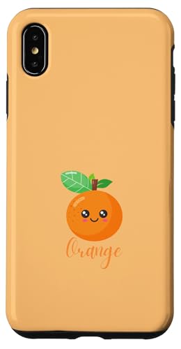 Hülle für iPhone XS Max Orange Frucht Orange von AngeLi Merch