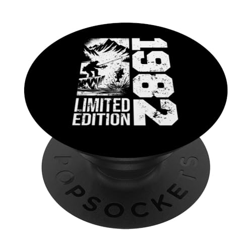 Angler Jahrgang 1982 geboren Geburtstag Zubehör Angeln PopSockets Klebender PopGrip von Angeln und Zubehör Geschenke Shirts