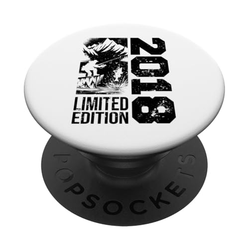 Angler Jahrgang 2018 geboren Geburtstag Zubehör Angeln PopSockets Klebender PopGrip von Angeln und Zubehör Geschenke Shirts