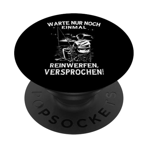 Angler Kajak-Angelboot lustige Sprüche Fliegenfischen Angeln PopSockets Klebender PopGrip von Angeln und Zubehör Geschenke Shirts