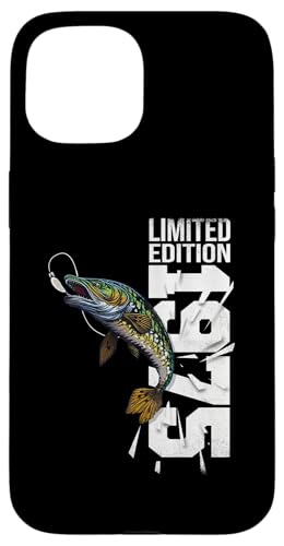 Hülle für iPhone 15 Angler Fisch Jahrgang 1975 geboren Geburtstag Zubehör Angeln von Angeln und Zubehör Geschenke Shirts