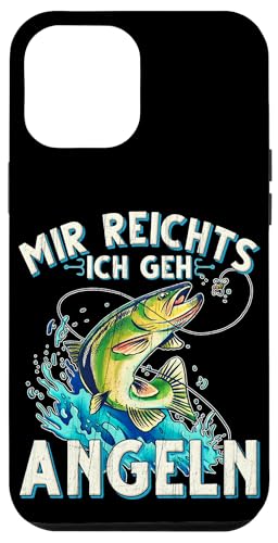 Hülle für iPhone 12 Pro Max Mir Reichts Ich Geh Angeln Fischen Angler von Angler Angel Angeln Angelzubehör Fischen Ajeli