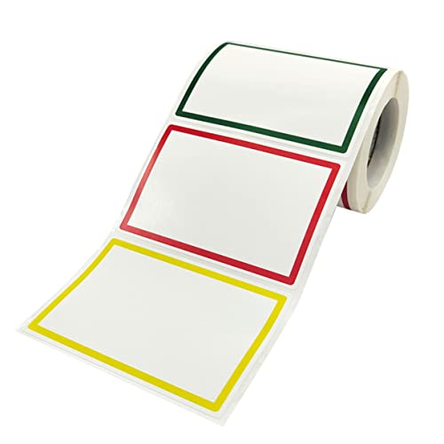 Angoily 1 Rolle Namensschild Aufkleber Selbstklebende Etiketten Leere Etiketten Dekorative Farbige Laschen Wiederverwendbar Waschbar Kleine Etiketten Speisekammer Etiketten Angoily 1 Rolle Namensschild Aufkleber Selbstklebende Etiketten Leere Etiketten Dekorative Farbige Laschen Wiederverwendbar Waschbar Kleine Etiketten Speisekammer Etiketten von Angoily