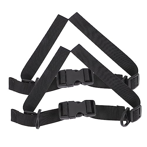 Angoily 2St Rucksackgurt Bag Straps taschengürtel Shoulder Strap rückengurt Verstellbarer Rasentrimmergurt Gurt für Rasentrimmer Tragegurte Rutschfester Gurt für den Rasentrimmer pom Black von Angoily