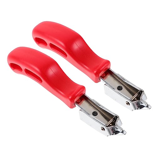 Angoily 2Stücke Klammerentferner aus Ergonomisches Abzieher Werkzeug für Möbel Manuelles Nagelentfernungswerkzeug Müheloses Entfernen von Heftklammern Angoily 2Stücke Klammerentferner aus Ergonomisches Abzieher Werkzeug für Möbel Manuelles Nagelentfernungswerkzeug Müheloses Entfernen von Heftklammern von Angoily