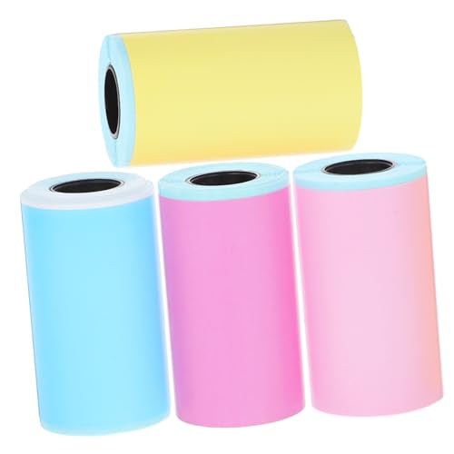 Angoily 4 Rollen Thermopapier Fotopapier Etikettenpapier Selbstklebendes Papier Fotofarbaufkleber Aufkleberpapier Thermoetikettenaufkleber Selbstklebende Etiketten Name Mini Angoily 4 Rollen Thermopapier Fotopapier Etikettenpapier Selbstklebendes Papier Fotofarbaufkleber Aufkleberpapier Thermoetikettenaufkleber Selbstklebende Etiketten Name Mini von Angoily