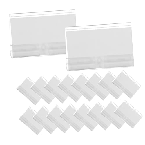 Angoily 50Er Set Transparenter Haken Etikettenhalter Preiskarte Acryl Namensschild Regal Papierpreisetikettenhalter Clip On Etiketten Einzelhandelspreisschilder Preisschilder Für Angoily 50Er Set Transparenter Haken Etikettenhalter Preiskarte Acryl Namensschild Regal Papierpreisetikettenhalter Clip On Etiketten Einzelhandelspreisschilder Preisschilder Für von Angoily
