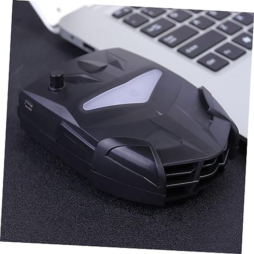 Angoily Computer-Kühlkörper USB - USB Fans pc Fan cybernerds pc kühlung Laptop kühlung USB-Lüfter Laptop-Lüfterkühler heizstrahler Laptop-Heizkörper Computer-Heizkörper Black von Angoily