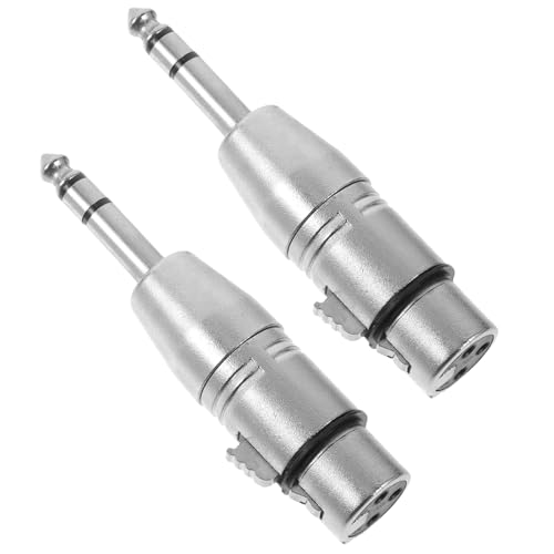 Angoily XLR Zu Adapter XLR Buchse Auf Stecker Hochwertiger Audioadapter Für Mikrofon Und Verstärker Professionelles Zubehör Für Die Audiotechnik von Angoily