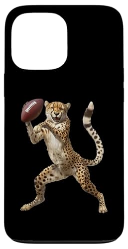 Hülle für iPhone 13 Pro Max Gepard American Football von Animal American Football Design