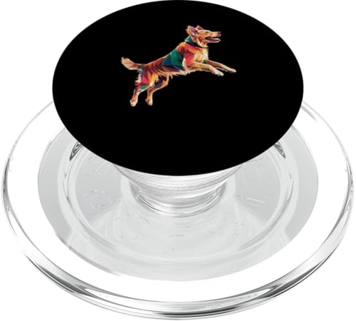 Abstract Art Hund Welpe Hunde Welpen PopSockets PopGrip für MagSafe Abstract Art Hund Welpe Hunde Welpen PopSockets PopGrip für MagSafe von Animal Dog Lover Gifts
