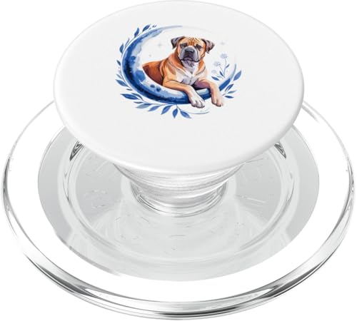 Crescent Moon Boerboel Boerboels PopSockets PopGrip für MagSafe Crescent Moon Boerboel Boerboels PopSockets PopGrip für MagSafe von Animal Dog Lover Gifts